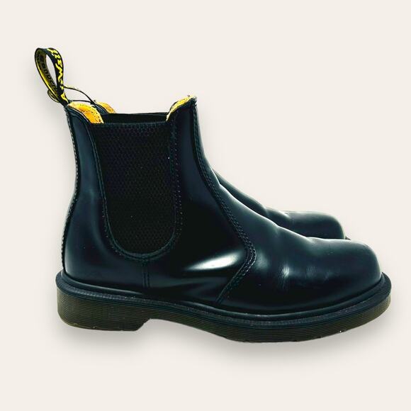 Dr. Doc Martens 2976 Smooth Leather Chelsea Boots Black 37 EU (6 US) Women’s - Picture 1 of 10